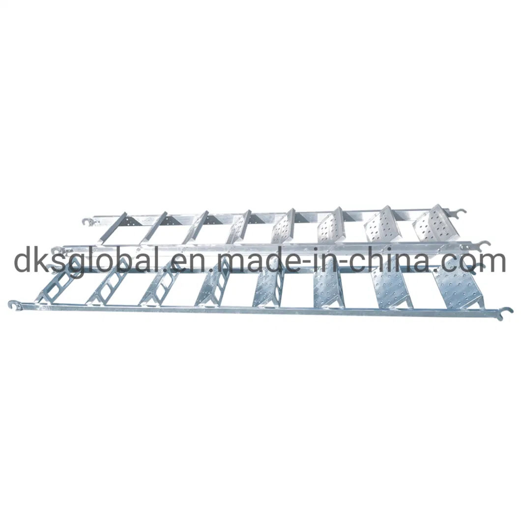 Steel Convinent Quialified Steel Safety Step Scaffold Stairs Facede ISO