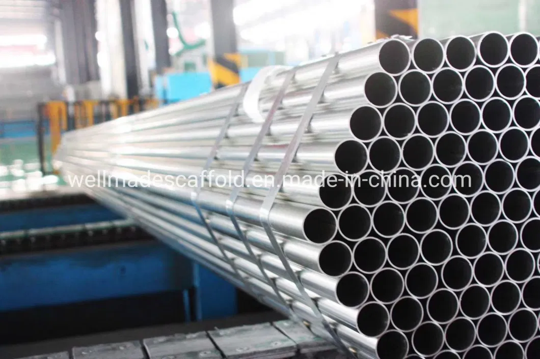 Oil&Gas Rig ERW Galvanized Scaffolding Steel Pipe