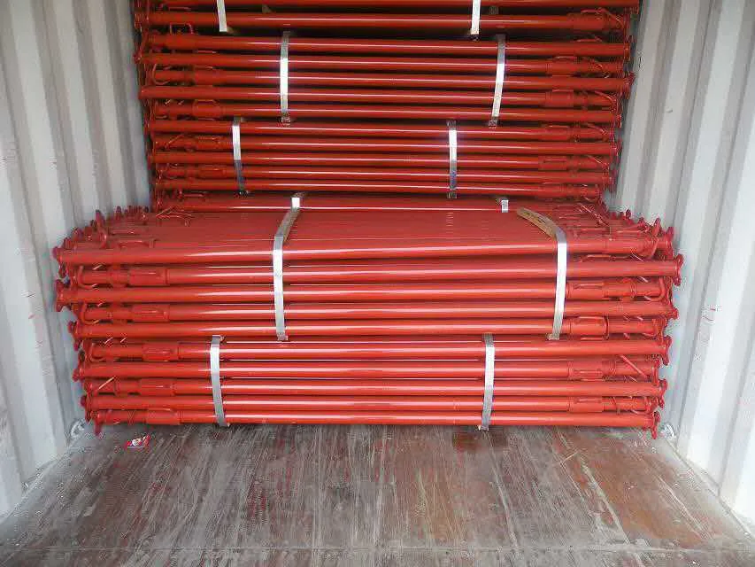 European Marekt Middle East 2.0m to 3.5m Adjustable Length 60mm/48mm Outer Diameter Hot DIP Galvanized Scaffolding Prop Jack