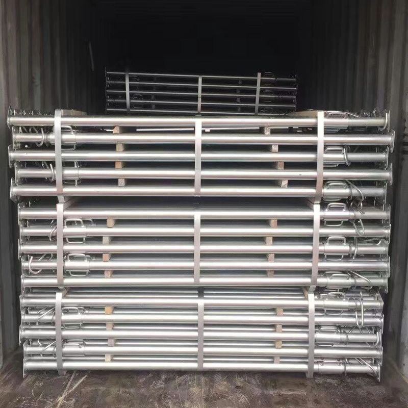 Heavy Duty Galvanized Adjustable Scaffolding Support Steel Shoring Pole/Props for Construction