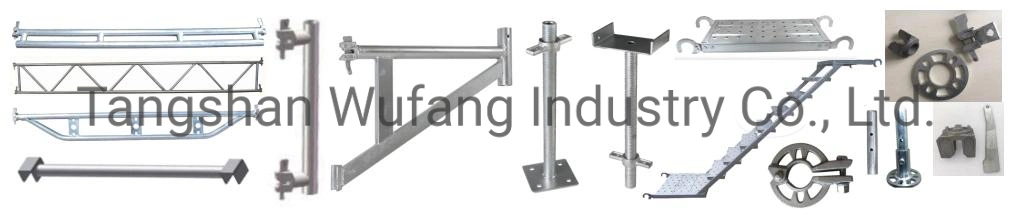 Metal Ringlock Scaffolding for Building Construction Hot DIP Galvanized Shoring Bridge Scaffold Tower System