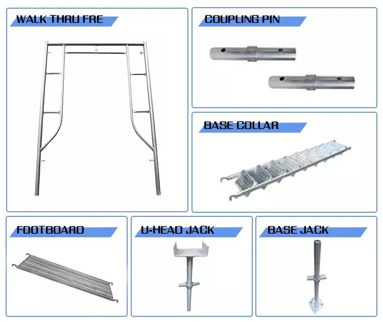 Comaccord Factory Price Construction Space Scaffolding Frame with Snap Lock Frame Scaffold