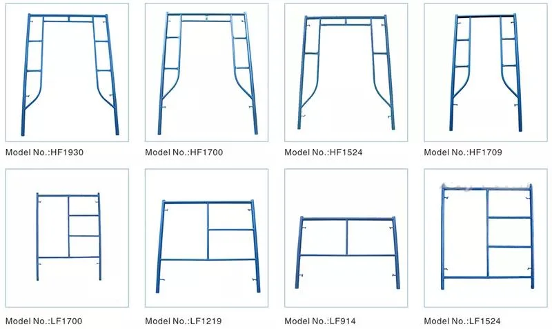 Comaccord Factory Price Construction Space Scaffolding Frame with Snap Lock Frame Scaffold