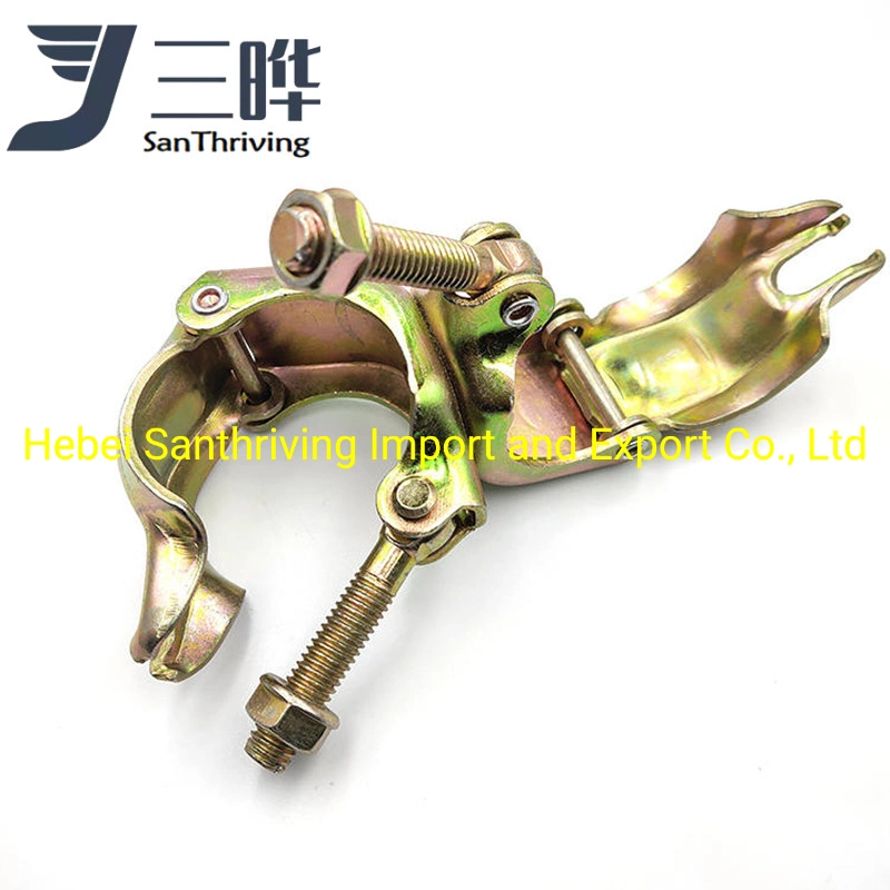 Scaffolding Fittings Double Fixed Coupler Swivel Clamp Aluminum Formwork Accessory