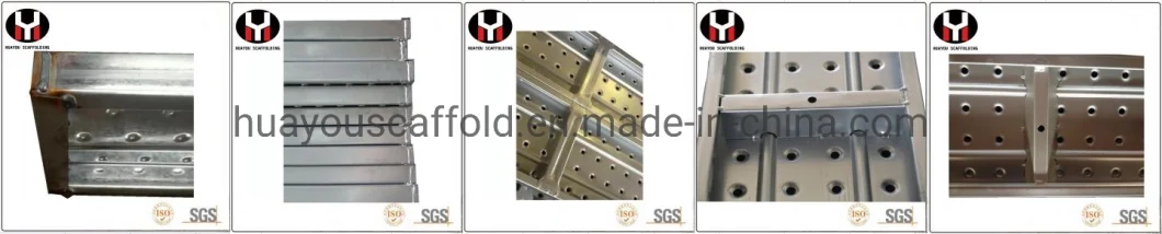 Width 300mm Gavanized Metal Plank Steel Board Catwalk Scaffold Metal Deck for Kwikstage System