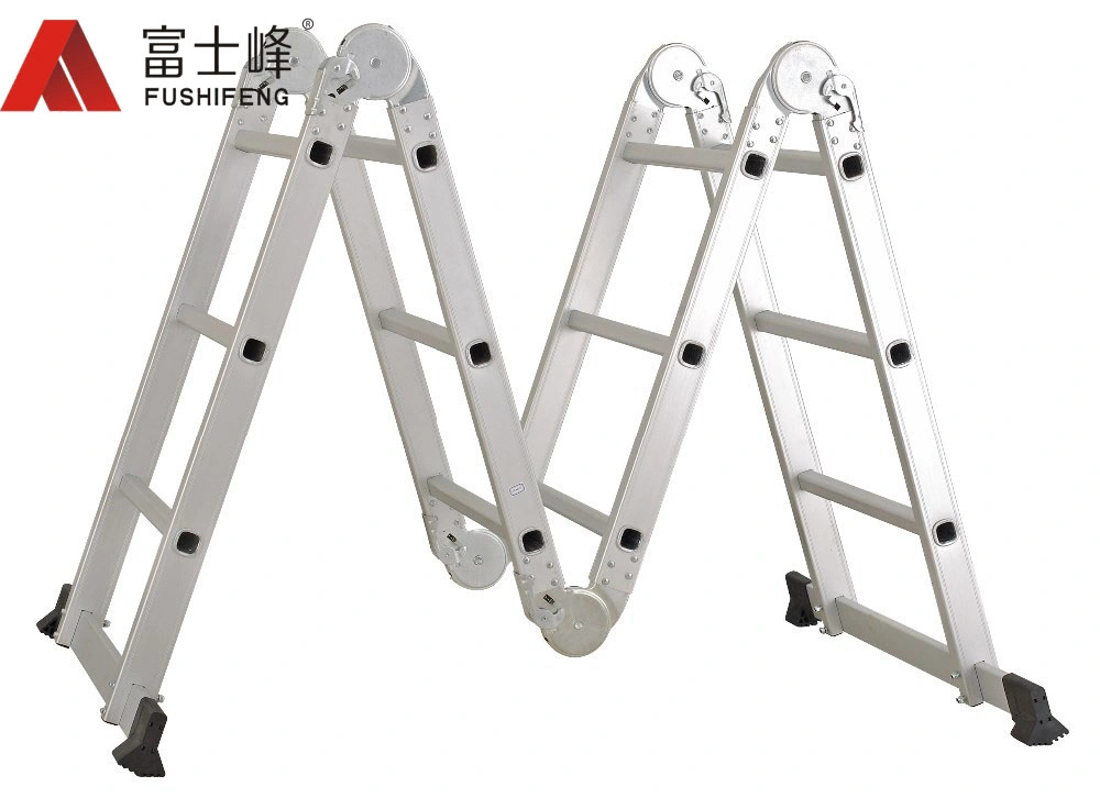 4.6m Multi-Purpose Folding Aluminum Scaffold Ladder