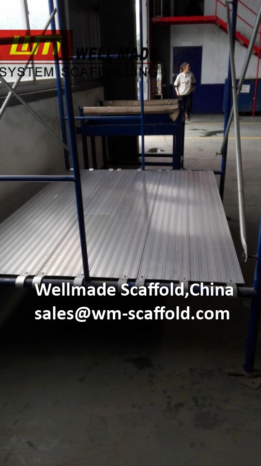 Aluminium Planks for Ringlock Scaffolding and Scaffolding Frame