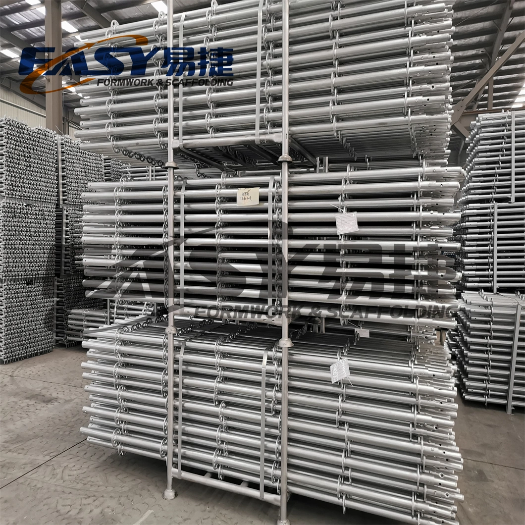 Easy Scaffolding Galvanized Vietnam Octagonal Types Ringlock Scaffolding