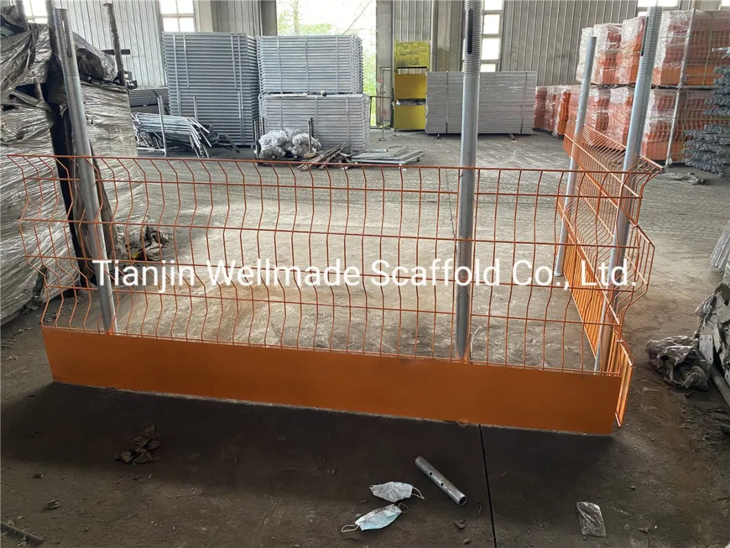 Safety Fence Barrier Panel Guard Rail for Side Protection Construction