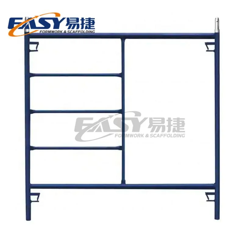 Easy Walk Thru H Frame Scaffold System Cross Brace Mason Box Scaffolding for Construction