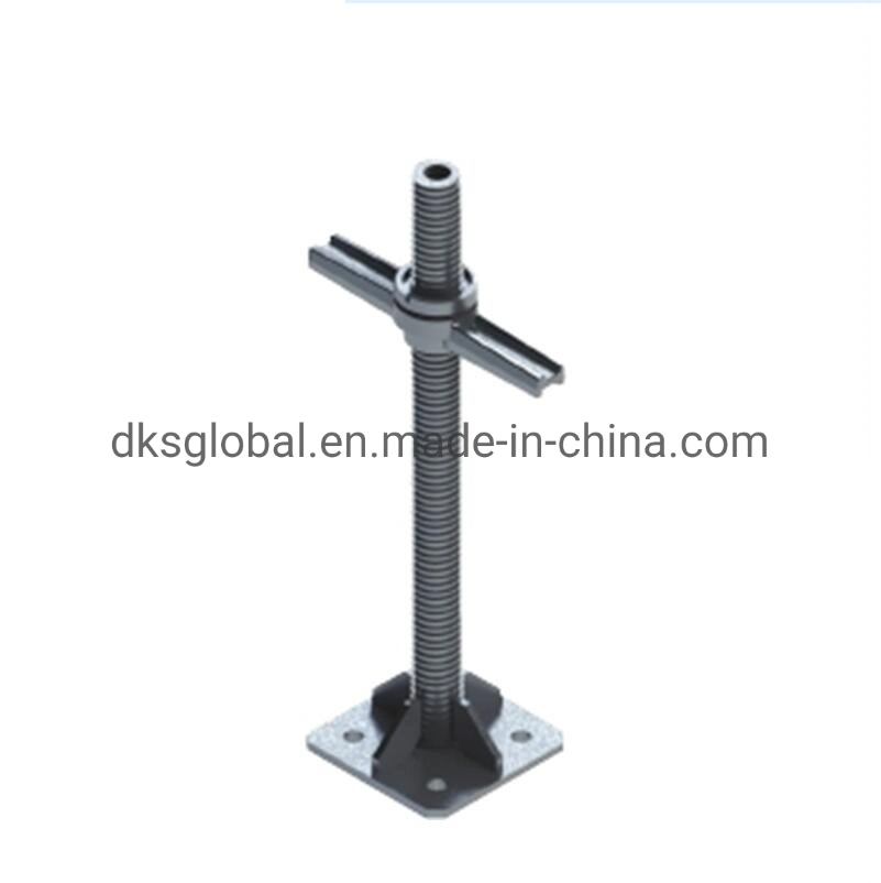 Q235 Galvanized Steel U Head Jack Base and Screw Jack Scaffold Base Plate Scaffolding System