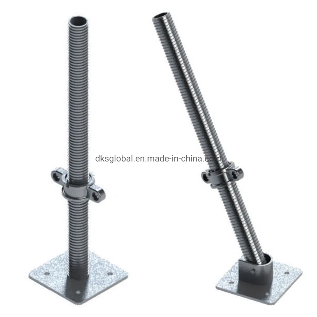 ISO9001 Building Material Cuplock Frame Scaffolding U Head Jack Base