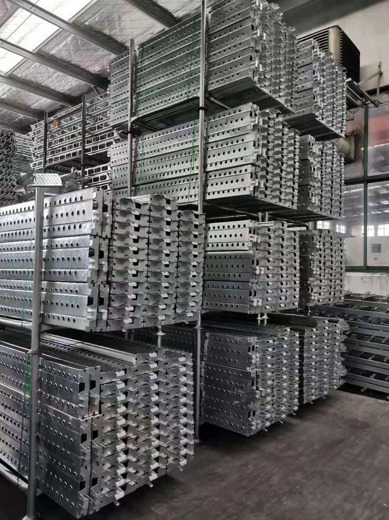 Ringlock Scaffold Frame Set Galvanized Metal Steel Deck