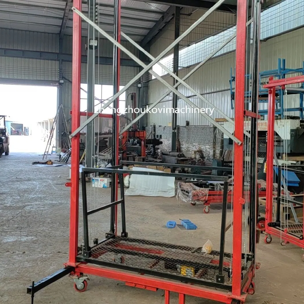 300 Kg Loading Electric Lifts Remote Control Mobile Climbing Platform Lift Platform Lift Scaffolding