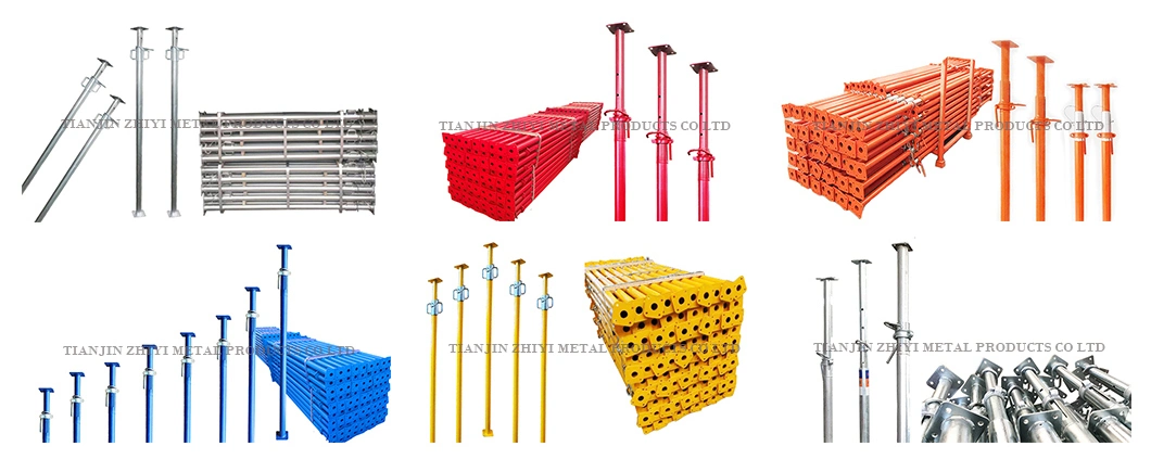 Prop Nut and Sleeve Scaffolding Steel Acro Props for Heavy Duty Shoring Construction