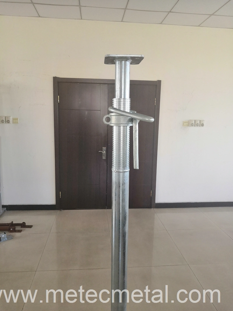 Adjustable Heavy Duty Construction Scaffolding Post Shoring Steel Prop