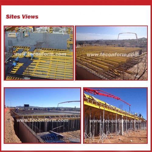 Tecon Convenient Construction Formwork for Big Areas Deck