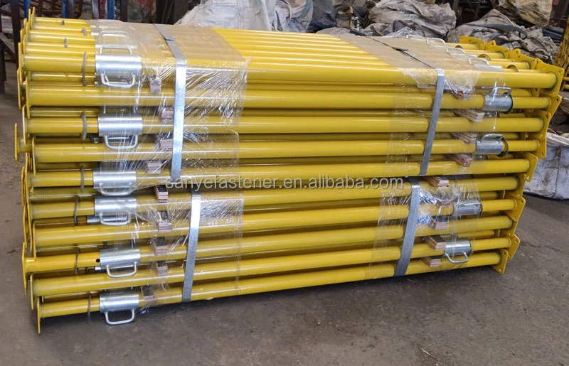 48/60 Duty Powder Coating Adjustable Height Scaffolding Steel Shoring Prop Formwork