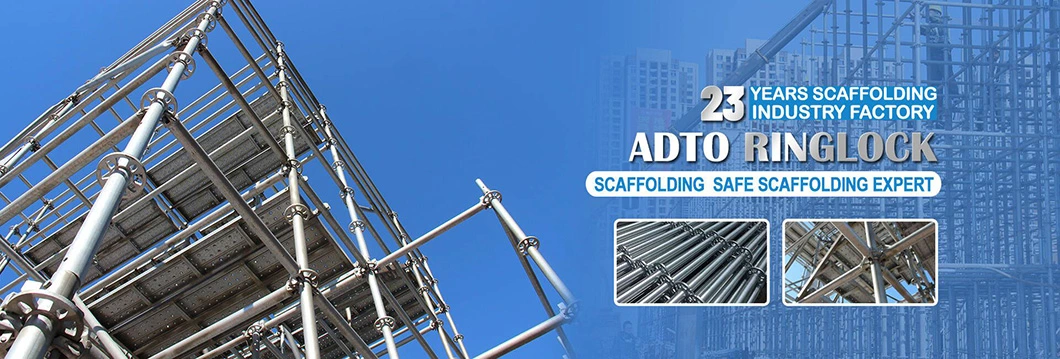 Export Metal Pre Galvanized Construction Scaffolding Plank/Stair /Coupler/Board Ringlock Scaffold From Building System Asian