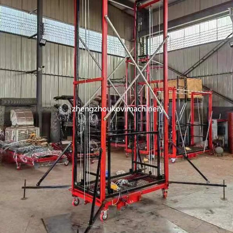 300 Kg Loading Electric Lifts Remote Control Mobile Climbing Platform Lift Platform Lift Scaffolding