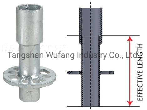 Hot DIP Galvanized British Standard Components Ledger Disk Lock Steel Tubular Scaffolding