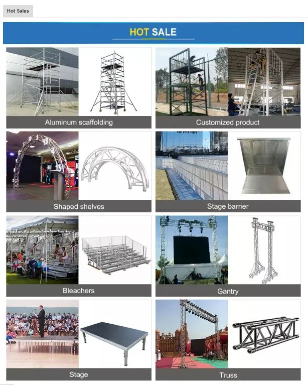Accept Customized Conventional Movable Aluminum Alloy Scaffolding