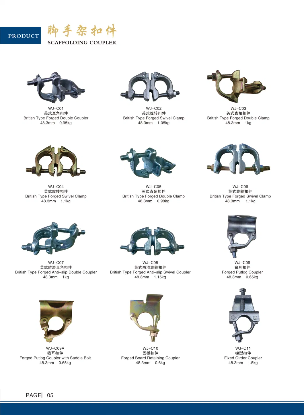 Adjustable Press Jack Base Wing Nut for Scaffolding Construction