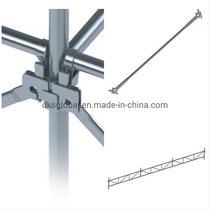 Steel Ladder Beam Scaffold with Adjjustable Screw Jack for Construction Building Material