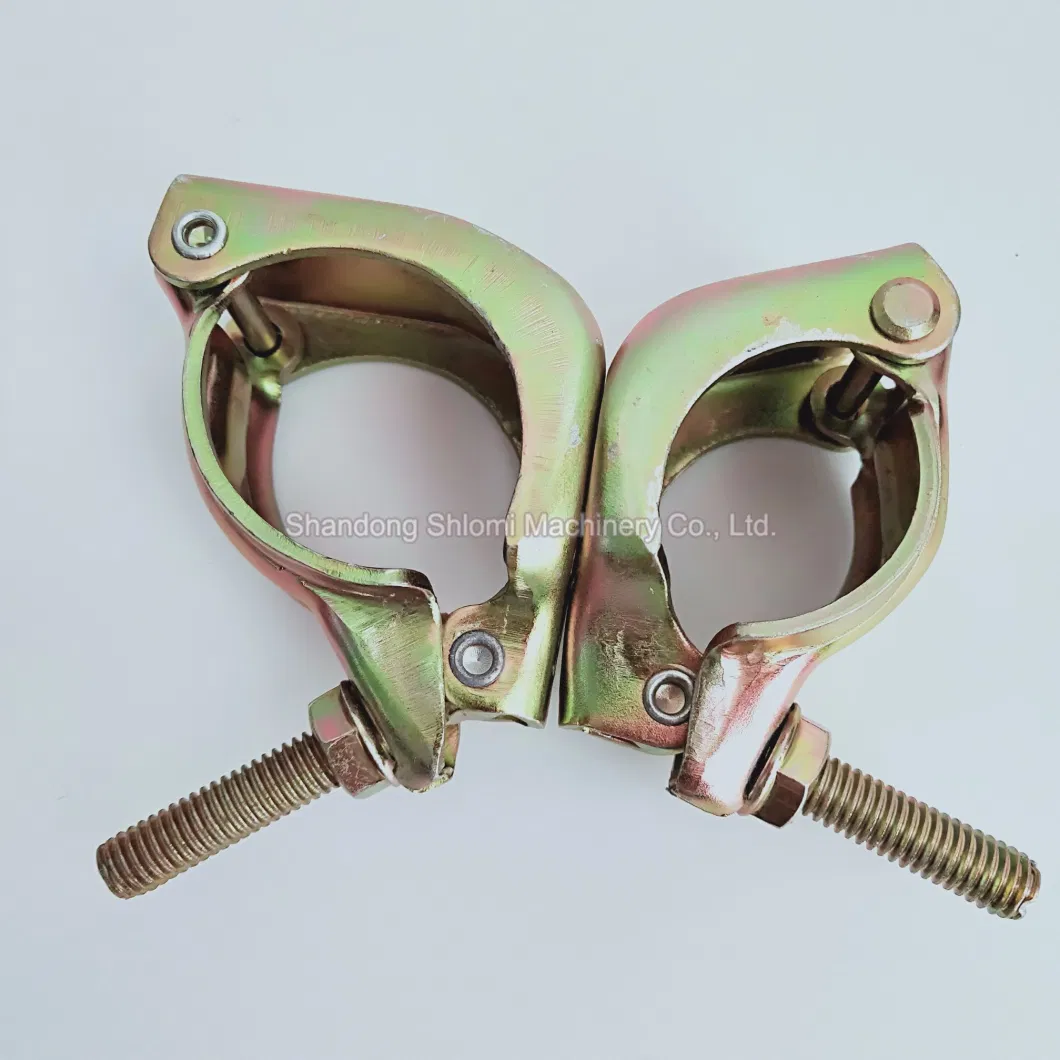 Shlomi British Type Scaffolding Clamp Drop Forged Swivel Coupler