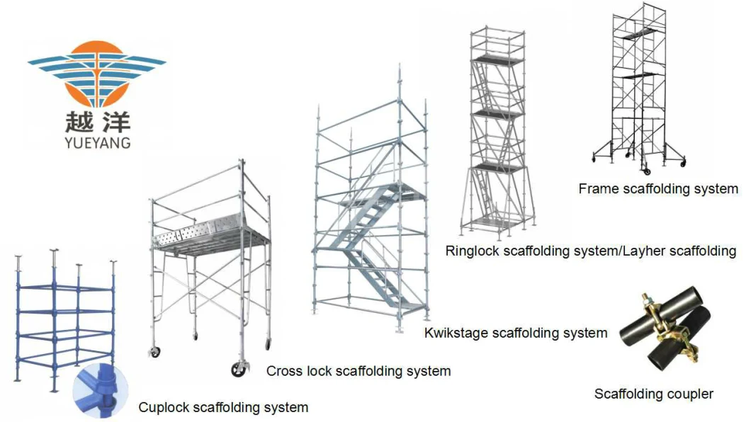 as/Nz Approved Aluminium Galvanized Ringlock Scaffold Tower with Stepper Ladder