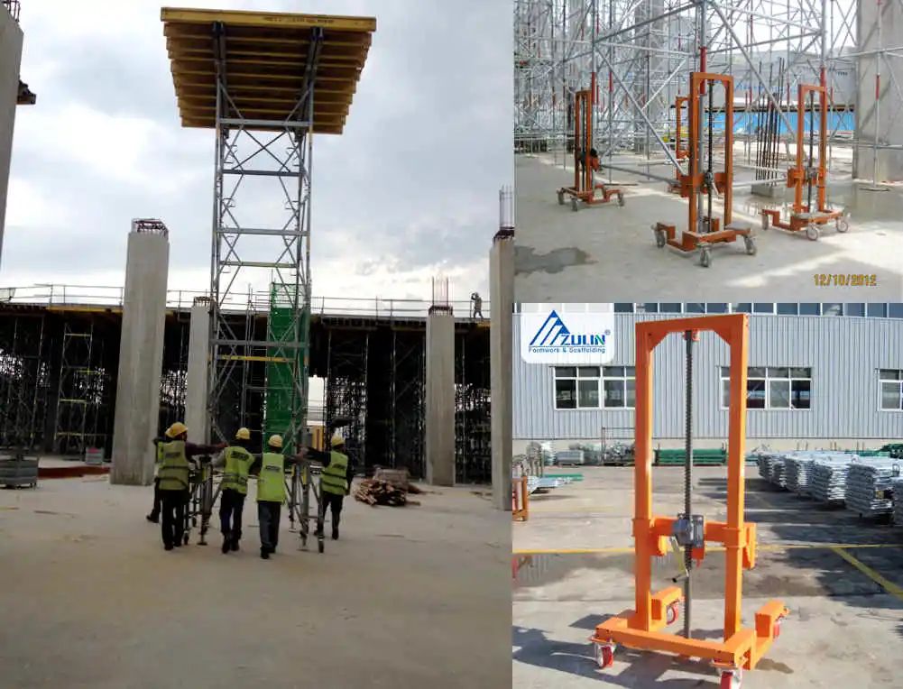 Zulin Modular Slab Shoring Table System Formwork and Scaffolding for Concrete Slab