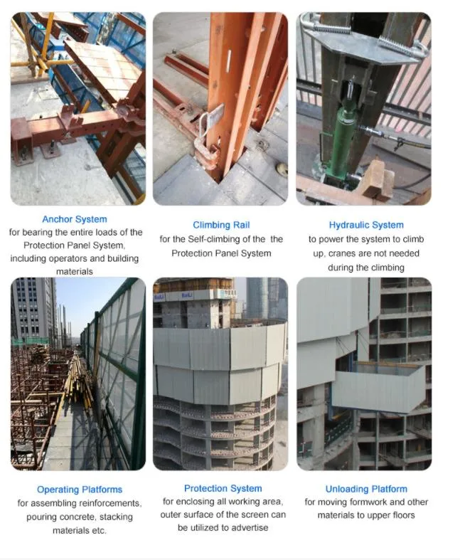 Lianggong Customized Protection Screen and Unloading Platform for High-Rise Building