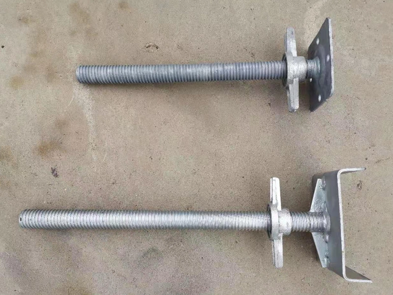 Adjustable Ringlock Prop Screw Jack Base Steel Scaffolding Accessory