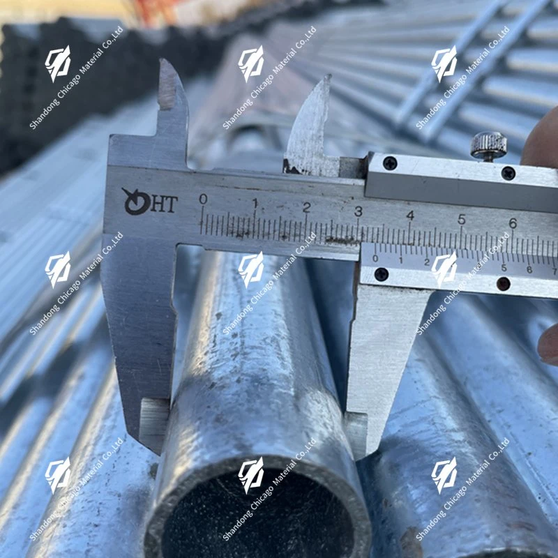 Q235 Q195 Galvanized Scaffold Pipe, Hot Dipped Galvanized Pipe Size 1&quot;2&quot;1.5&quot;Inch, Pre Galvanized Steel Pipe