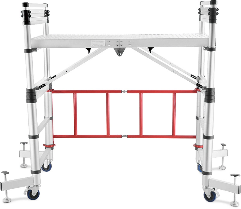 Aluminum Combination Telescopic Folding Scaffold Ladder