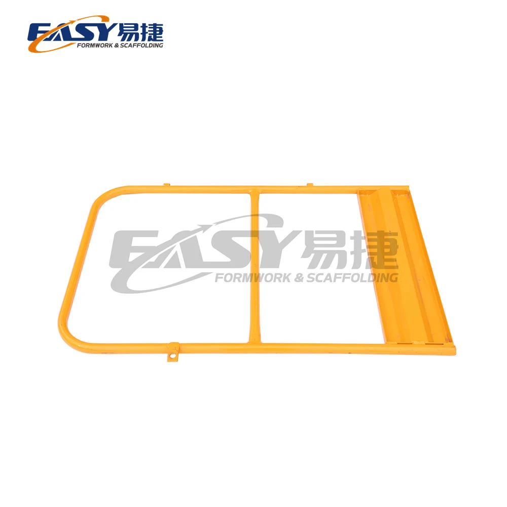 Easy Scaffolding Galvanized/Painted Yellow Mobile Baker Rolling Scaffold