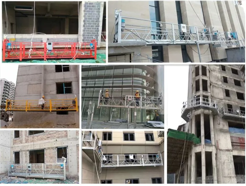 Safe Durable Suspended Hanging Scaffolding for Construction