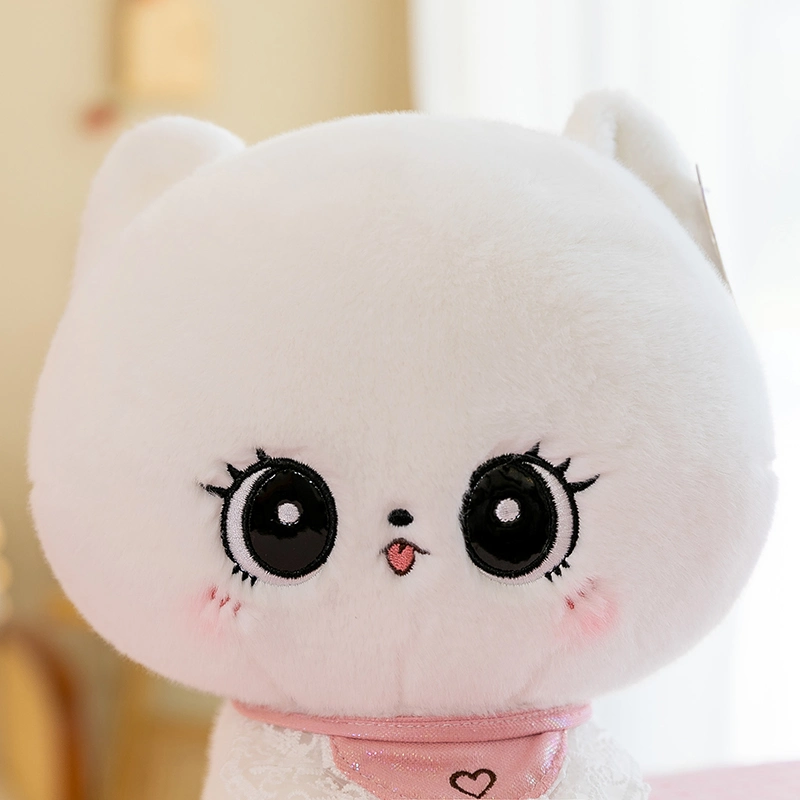 Factory Hot Selling Wholesale Pink Kawaii Expression Interesting Cat Pillow