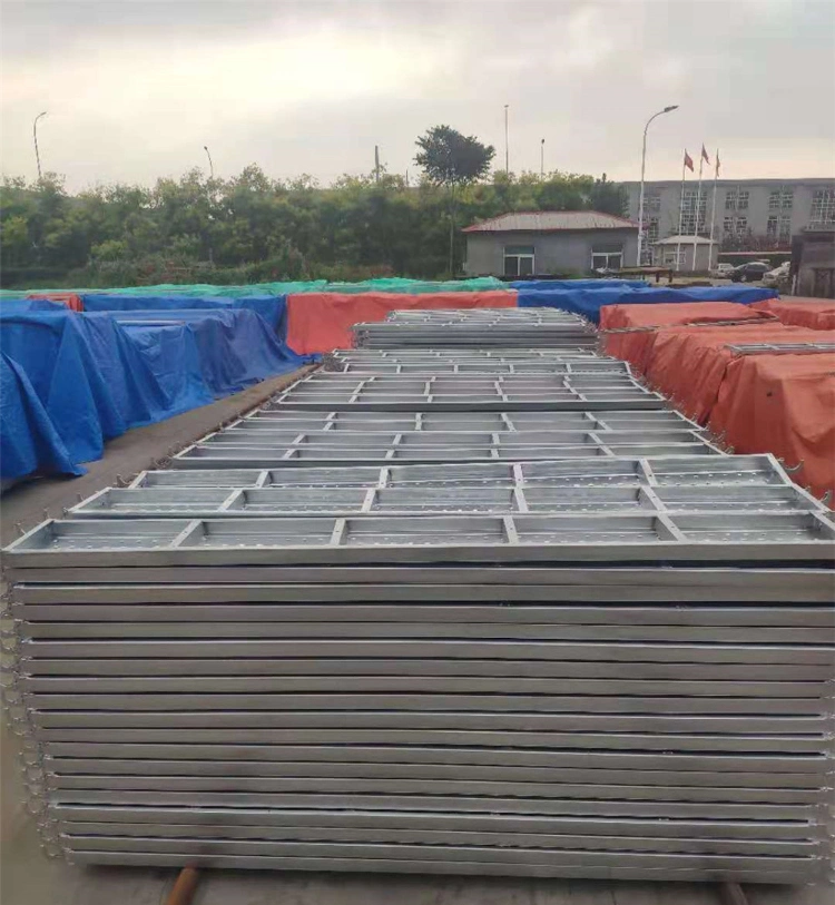 Construction Shelf Mobile Types of Accessories Metal Galvanized Steel 4m Scaffolding Deck