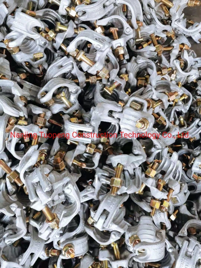 German Type Durable Drop Forged Scaffolding Double Clamp