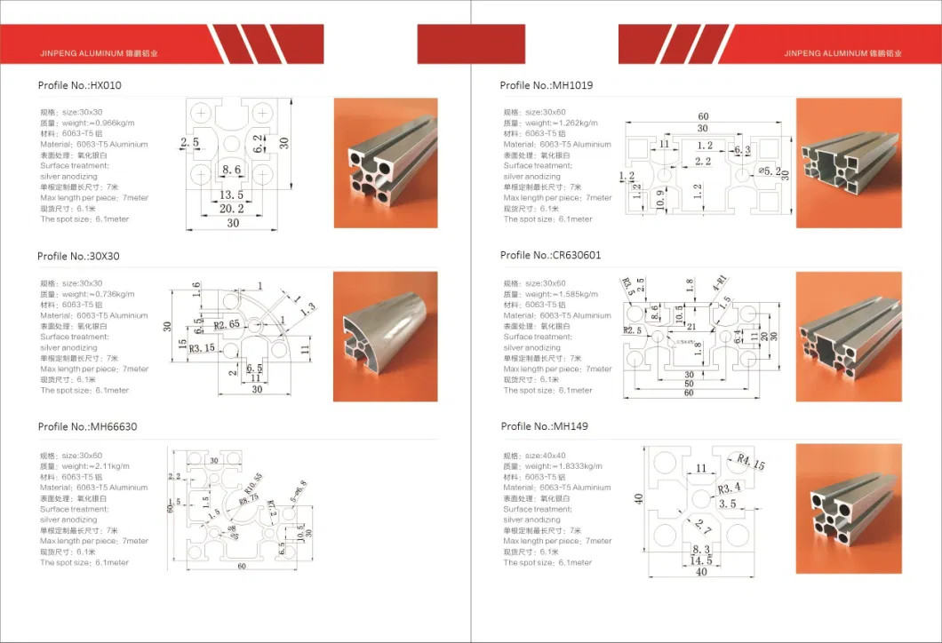 China Aluminium Extrusion Manufacturer for Aluminum Scaffolding Profiles