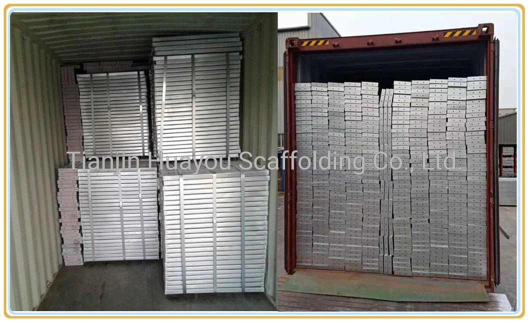 China Scaffold Steel Board Metal Deck Steel Facade Scaffolding for Building Material