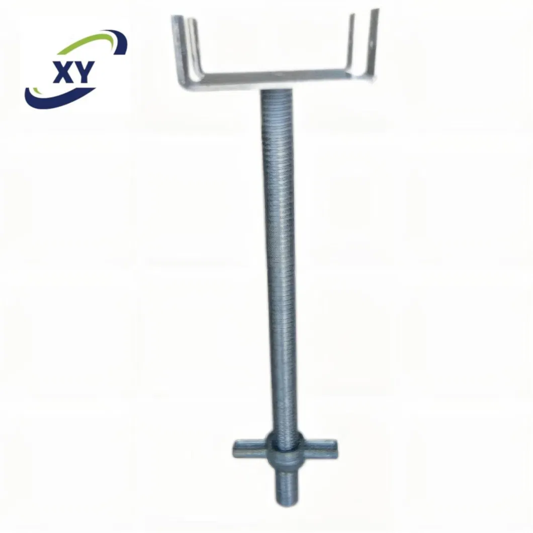 China Frame Scaffold/Scaffolding Adjustable Hollow Base Jack Frame Scaffold Construction Building Material