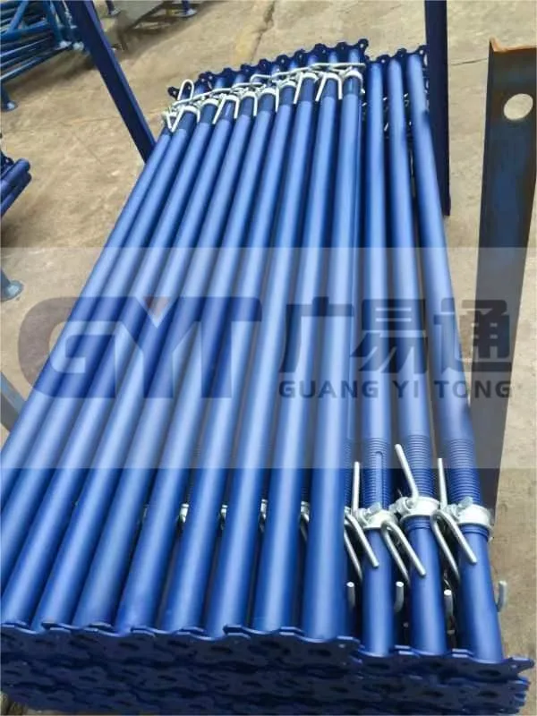Adjust Telescopic Scaffolding Acrow Stainless Steel Props Galvanized Scaffold Materials Construction Telescopic Struts Extendable Shoring Acrow Prop Jack Post