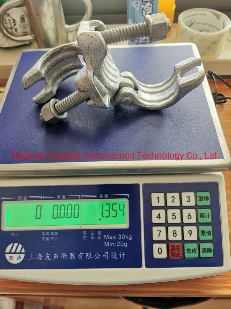 German Type Durable Drop Forged Scaffolding Double Clamp