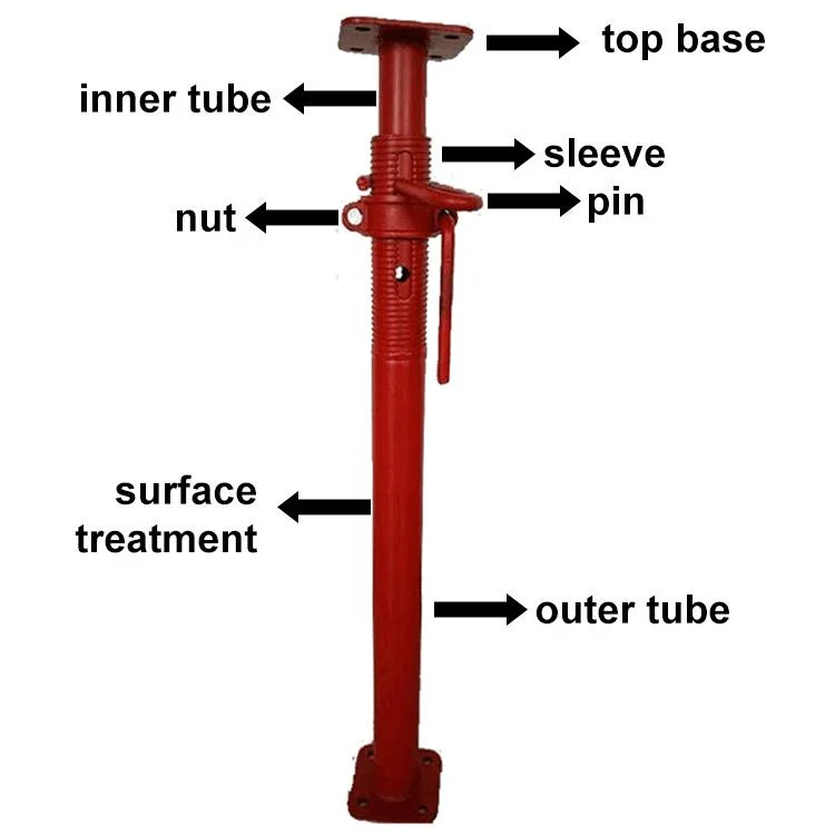 Heavy Light Duty Telescopic Post Formwork Construction Scaffolding Support