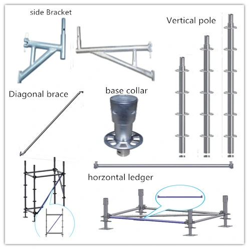 Tyt Whole Sale Ringlock Scaffolding and Steel Pland and Accessories with Cheap Price