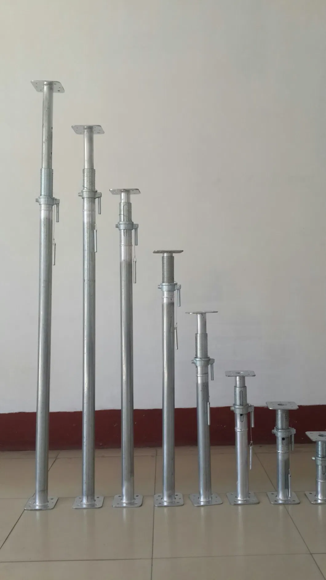 Manufacturers Formwork Support Leg Scaffold Adjustable Telescopic Steel Push Pull Props
