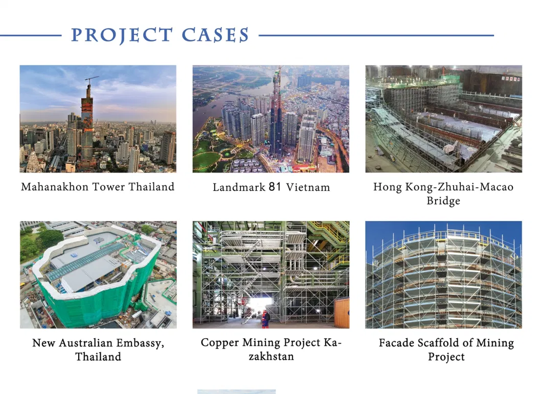 Mobile Walk-Through Steel Mason Frame Scaffolding and Tower for Construction