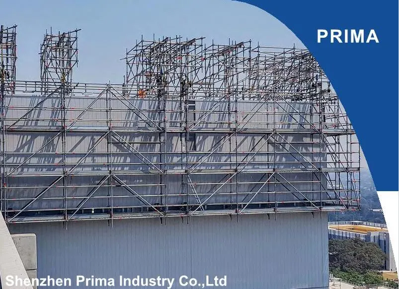 Prima Cheap Tower System Ladder Facade Tube Material H Frame Construction Scaffold
